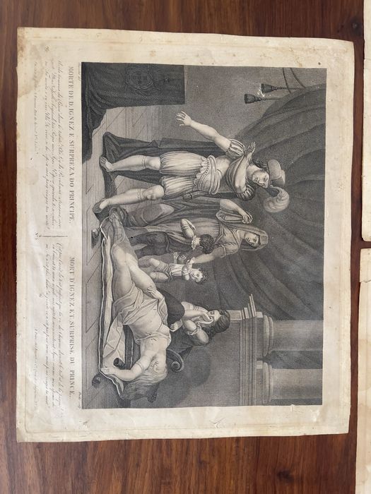 Gravuras Os Lusiadas edição Morgado de Mateus  1817