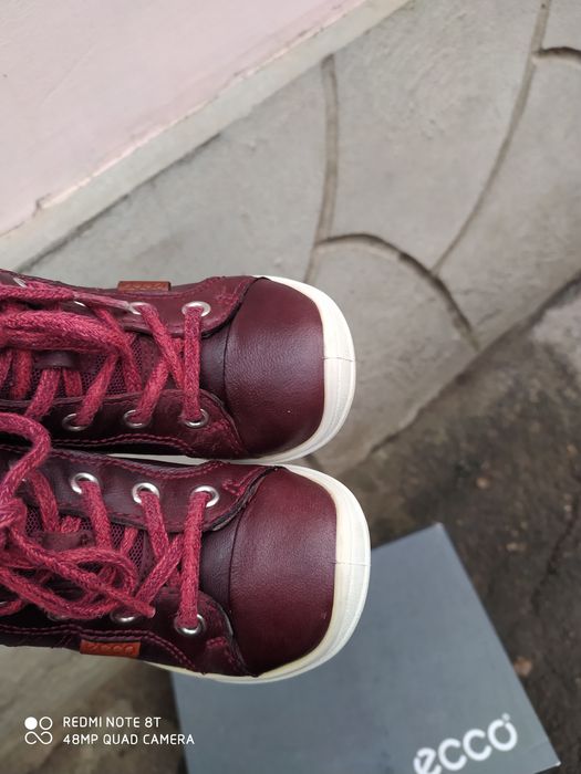 Ecco 24 ботинки на дівчинку зимові чоботи сапоги взуття ессо