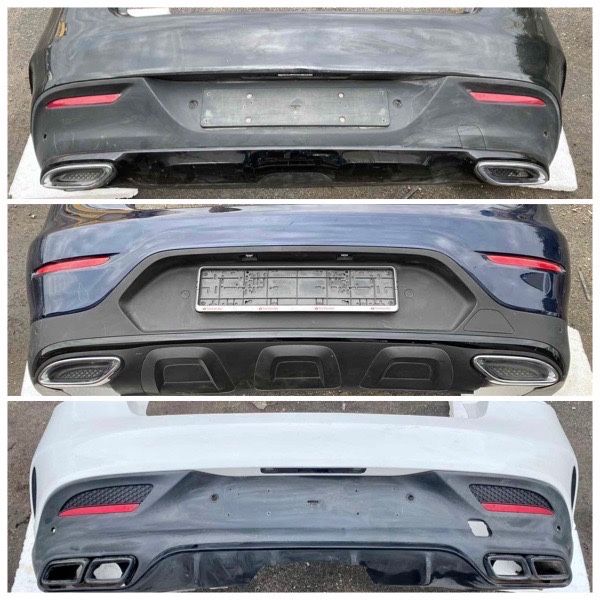 Бампер задний мерседес AMG GLE 166 coupe 292 GLC coupe 253 GLS X 166