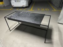 Biurko marmur czarne designerskie
