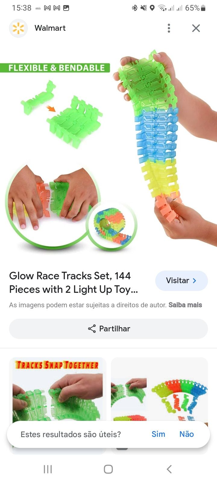 Pista colorida maleavel varias opcoes