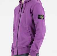 Зіп худі Stone Island Violet