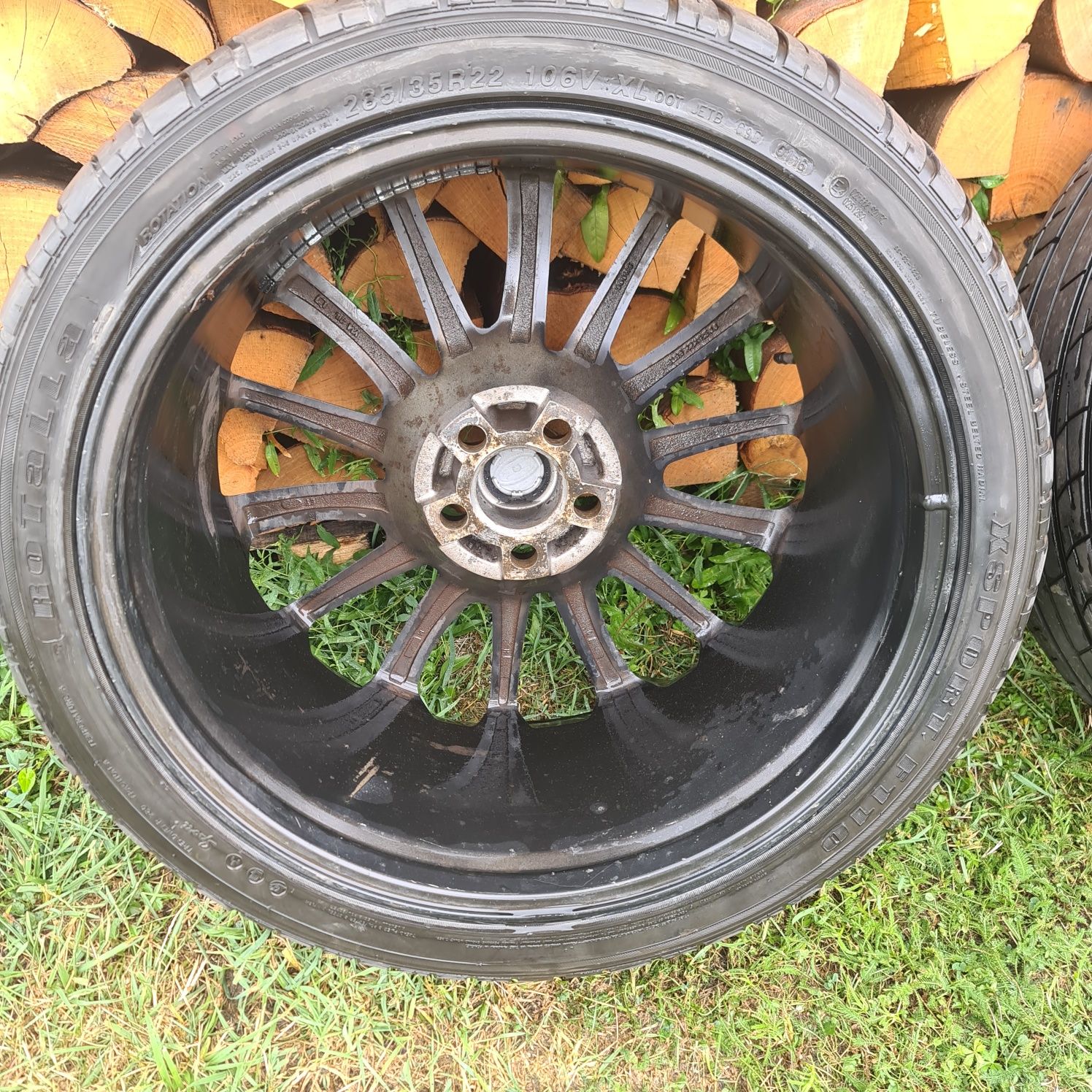 Felgi aluminiowe 22" turbine range rover sport velar 22x9.5jj 5x120