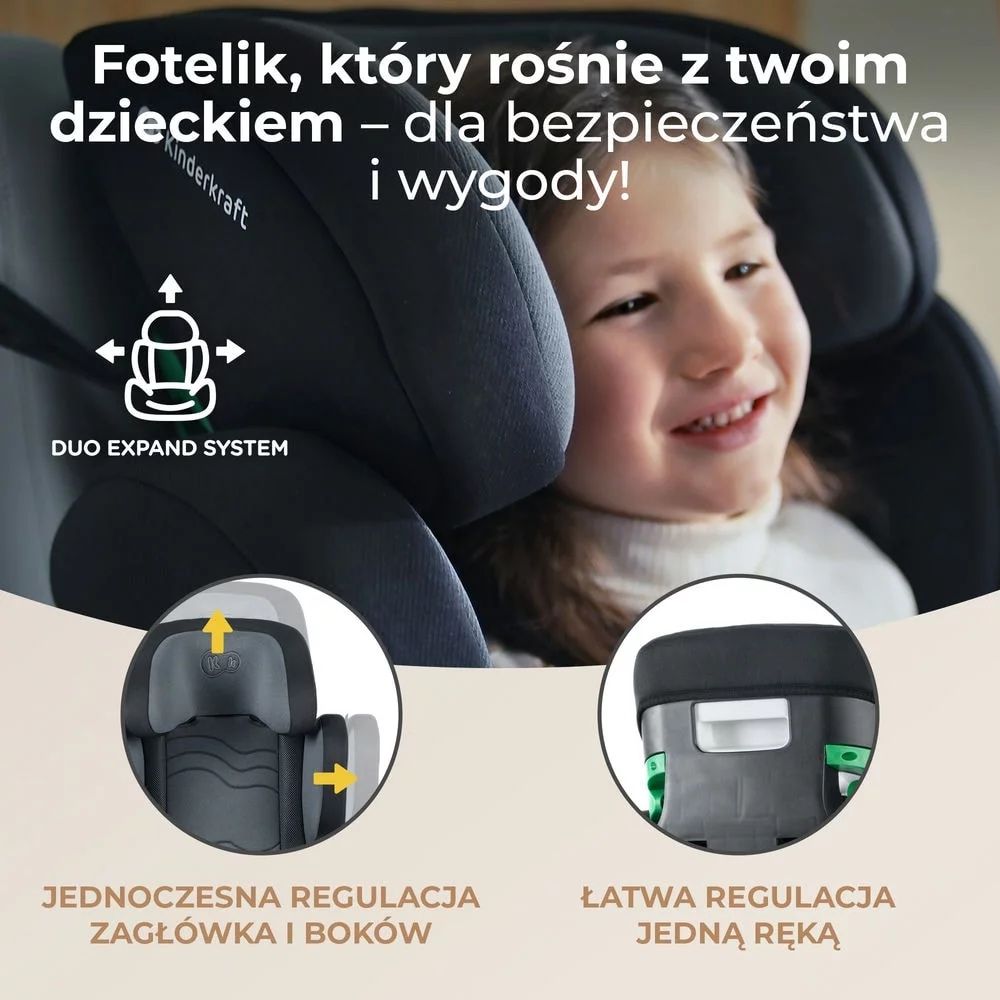 Kinderkraft Xpand 2 isize niebieski nowy