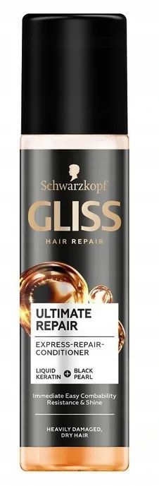 Zestaw 4 produktów do pielęgnacji włosów w kosmetyczce Gliss Taft