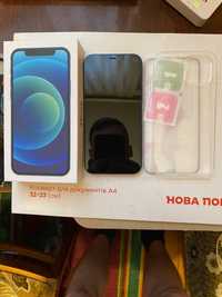 Продам iPhone 12 blue 128gb как новый