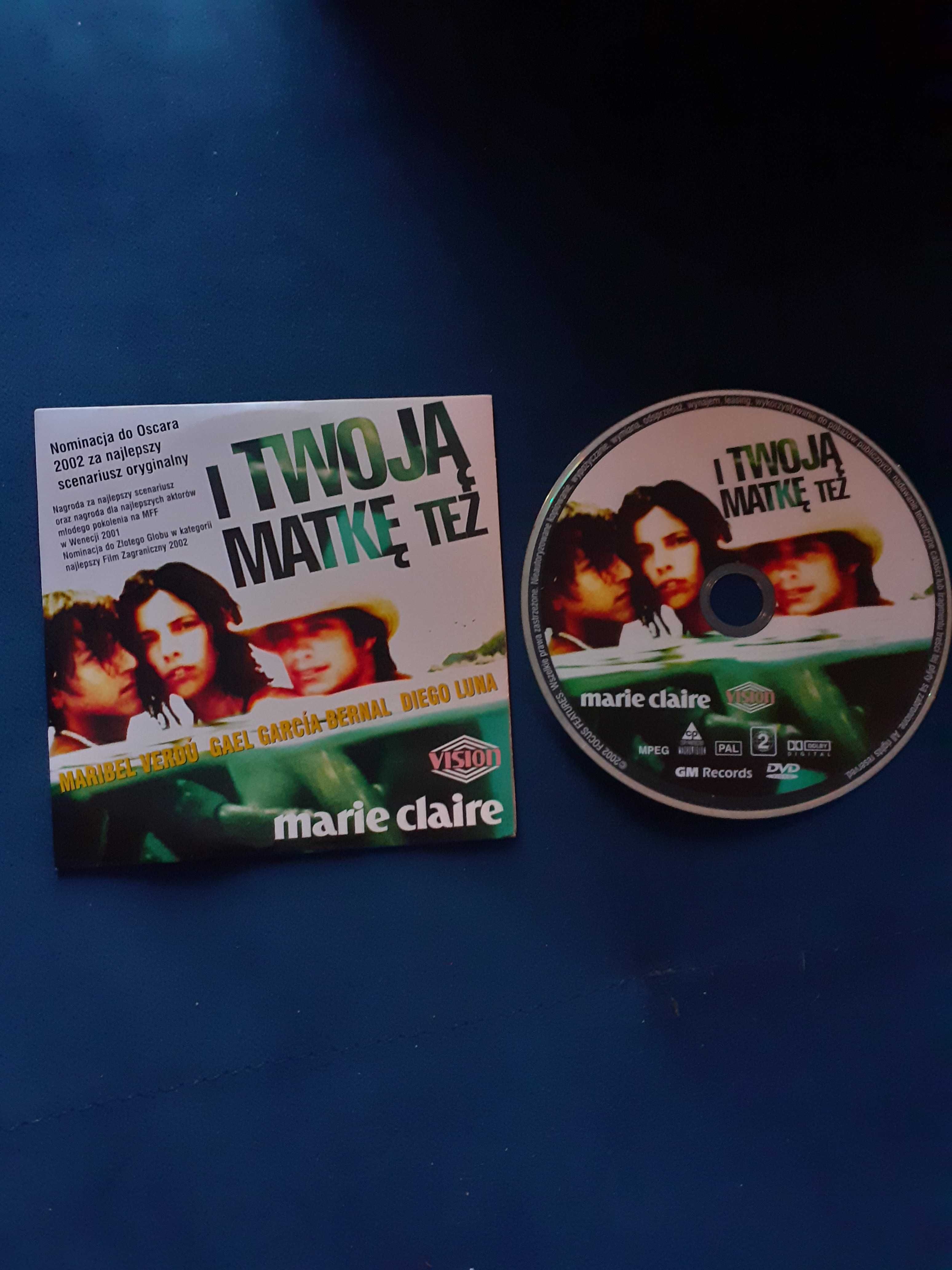 I Twoją matkę też film DVD