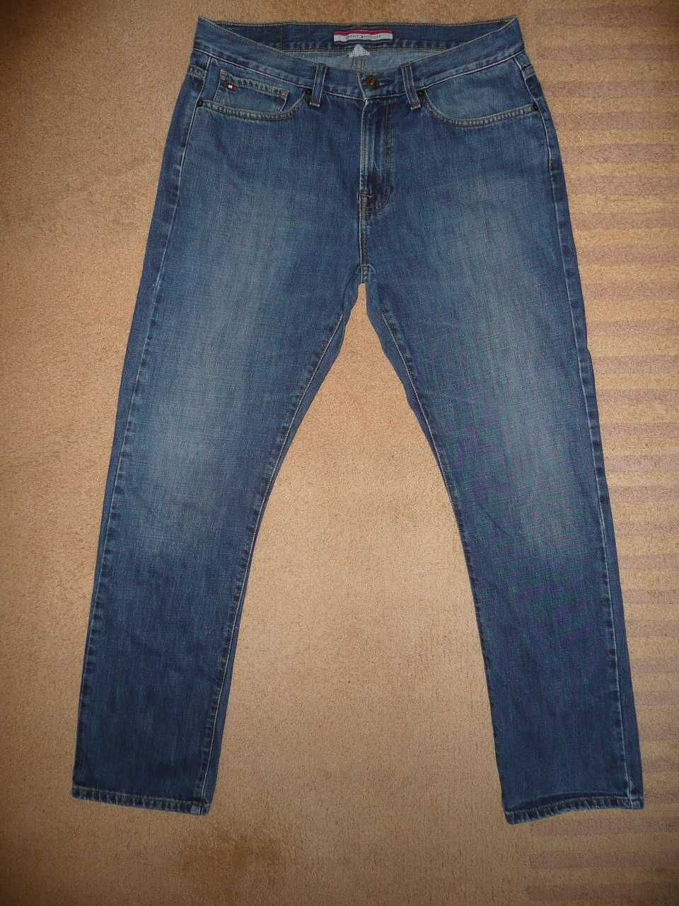 Spodnie dżinsy TOMMY HILFIGER W32/L30=43/104cm jeansy