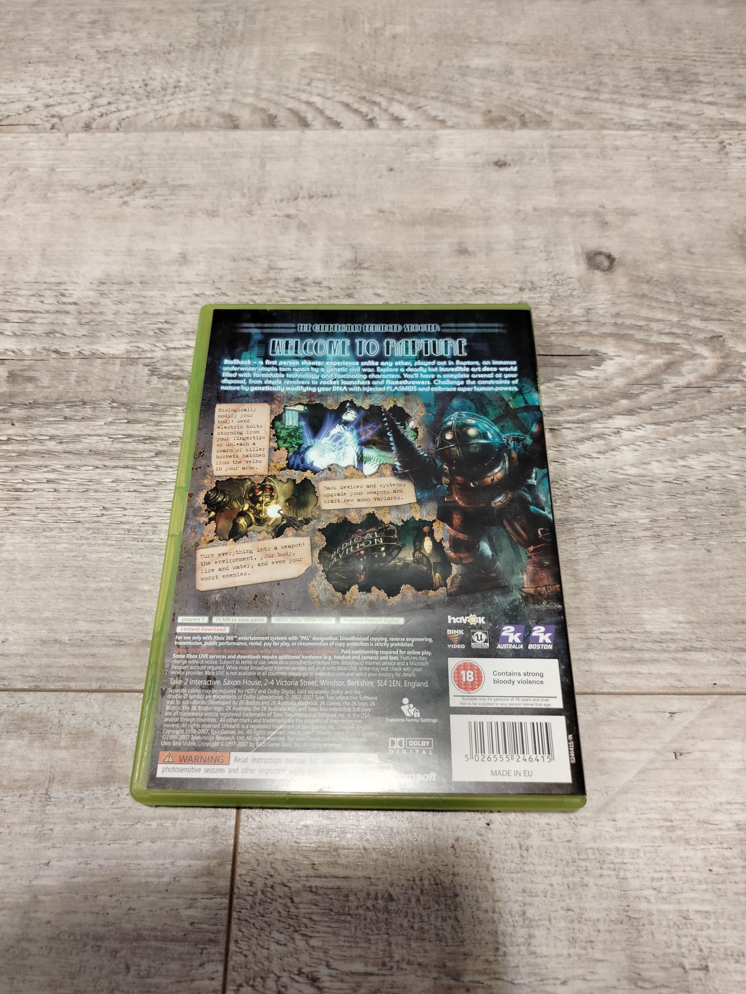 Gra BioShock Xbox 360