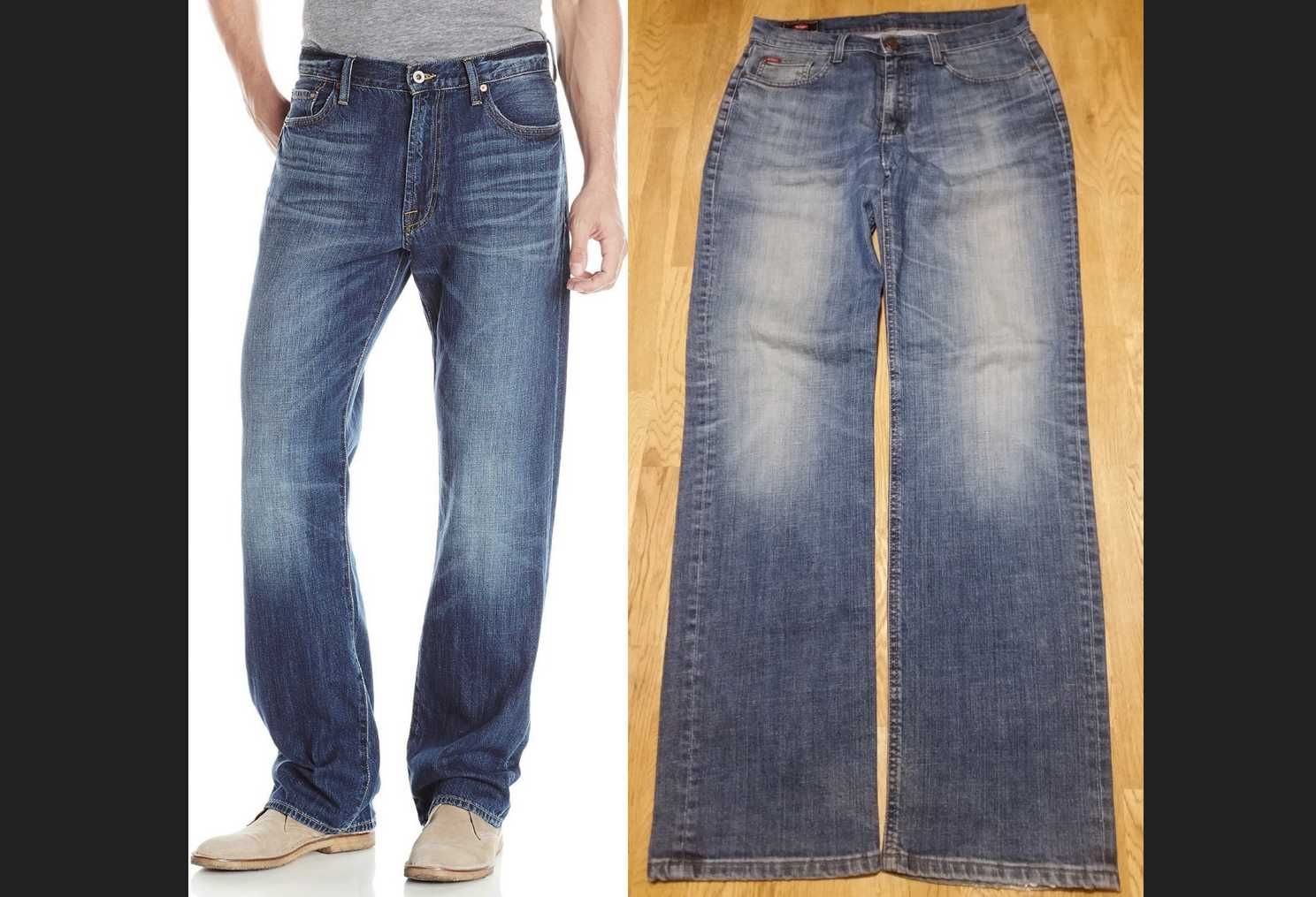 dla wysokiego Lee Cooper straight Loose W31 L34 luźne w30 w32 levis