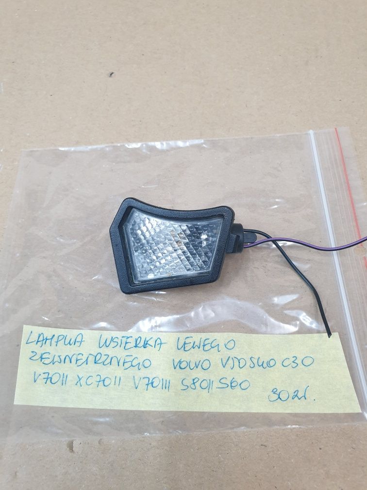 Lampka lusterka lewego volvo V50 S50 C30 S60 S80II V70II I INNE
