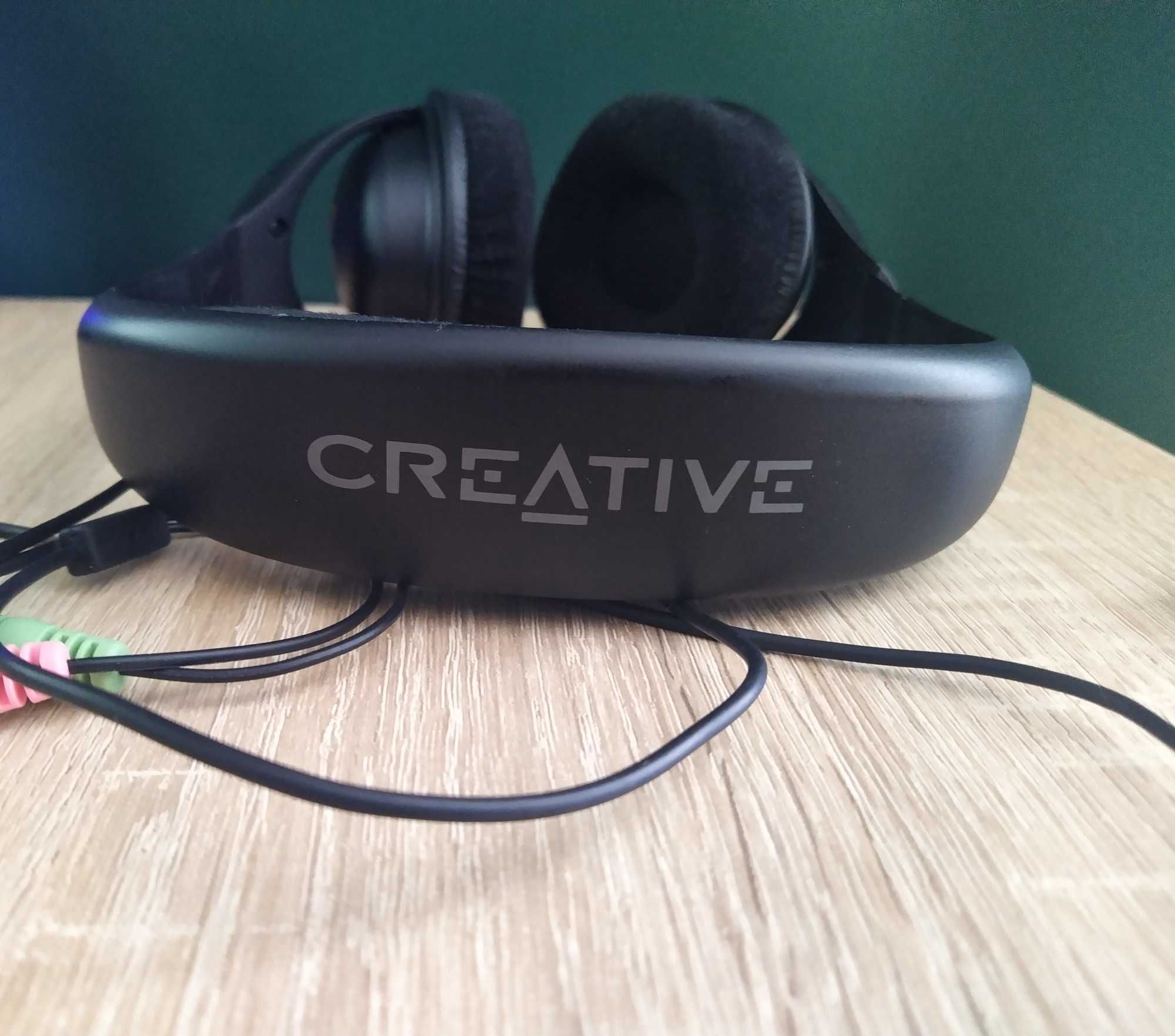 Słuchawki z mikrofonem Creative Sound Blaster Blaze. Nieużywane.