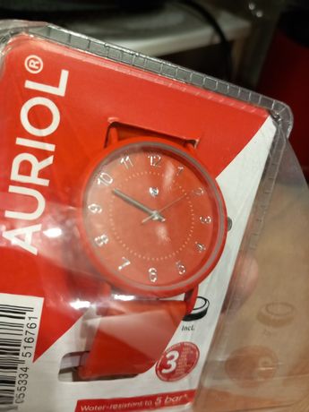 Zegarek auriol czerwony