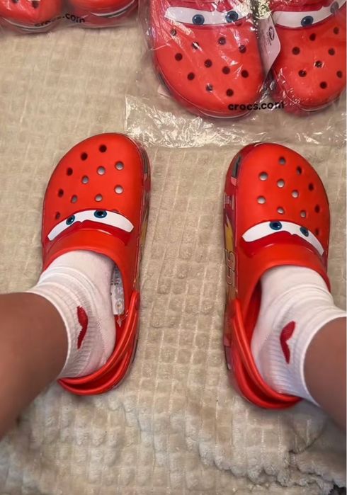 Крокси McQueen | крокси маквін | кроксы маквин | Crocs | молния маквин