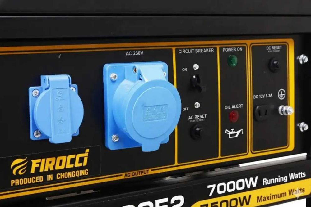Бензиновий генератор FIROCCI FPG10800E2 7,5 кВт