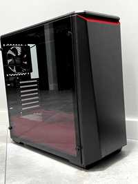 Phanteks Eclipse P400 Tempered Glass RED