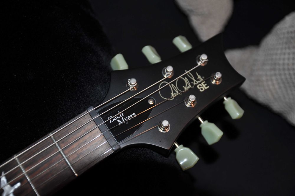 PRS SE Zach Myers Stealth Quilt Satin Limited