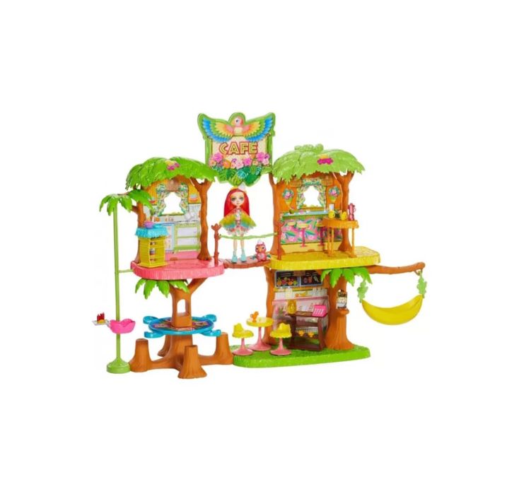 Enchatimals кафе джунглі