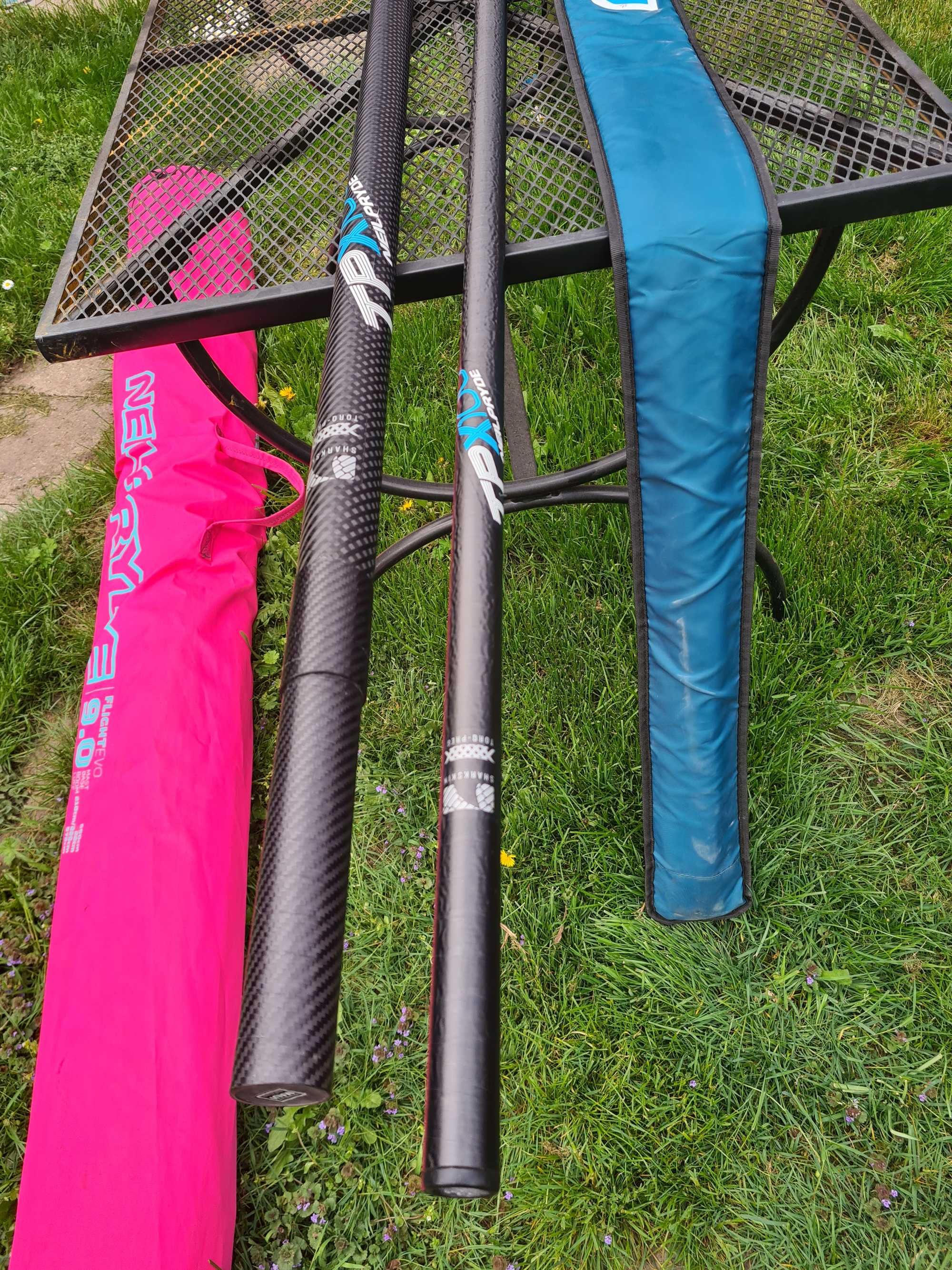 Maszt NeilPryde NP 550 cm, TPX 100, windsurfing, żagiel