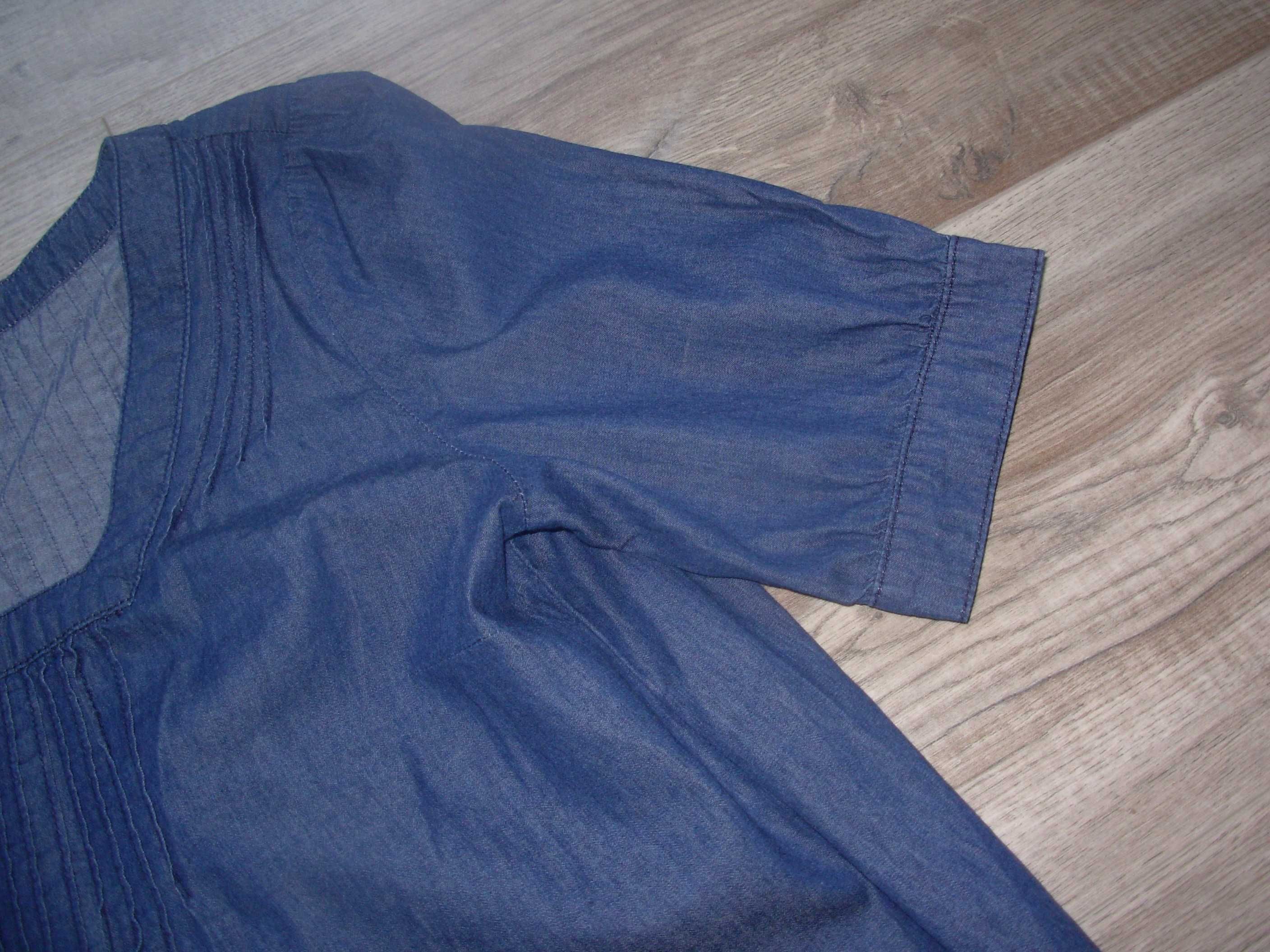 tunika ciążowa XL 42 44 jeansowa dżinsowa bluzka
