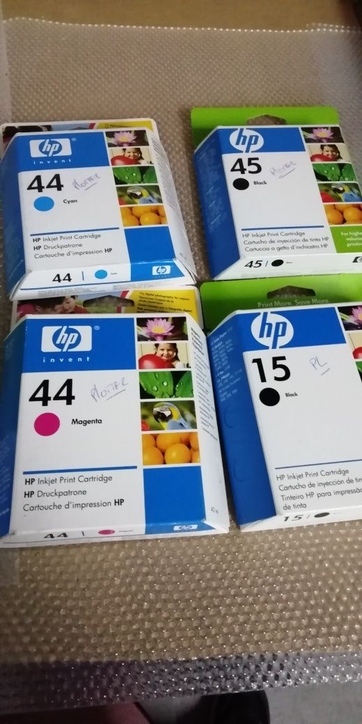 Tinteiros HP 80 Designjet 15 44 45 e 78 Inkjet 338 Originais NOVOS