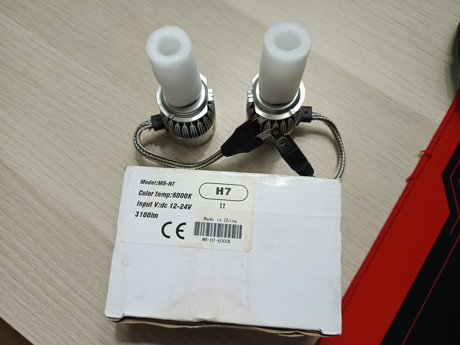 Lâmpadas LED's H7