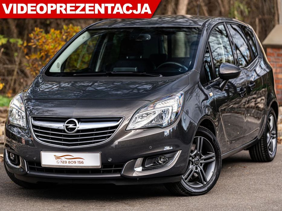 Opel Meriva COSMO*1.4 TURBO(140 KM)*LED*Navi*Kamera Cofania*Skóra*140 000 km*IDEAŁ
