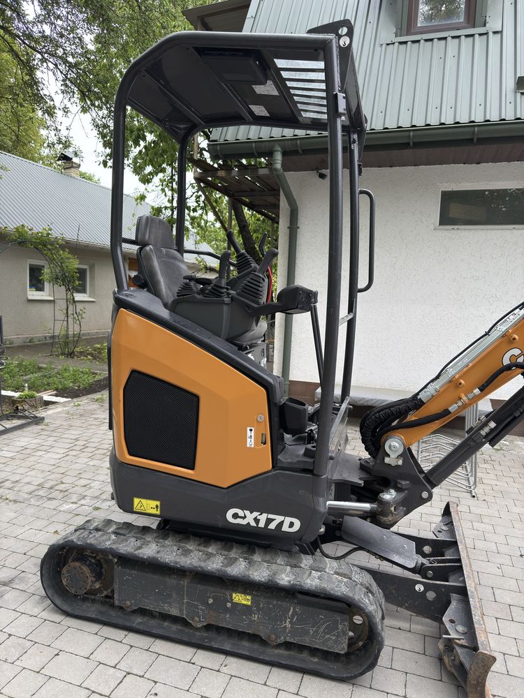 Міні екскаватор CASE cx17D не JCB