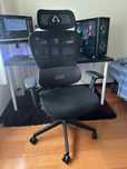 Cadeira de Escritório Ergonómica Alpha Gamer Luna V2 Preta