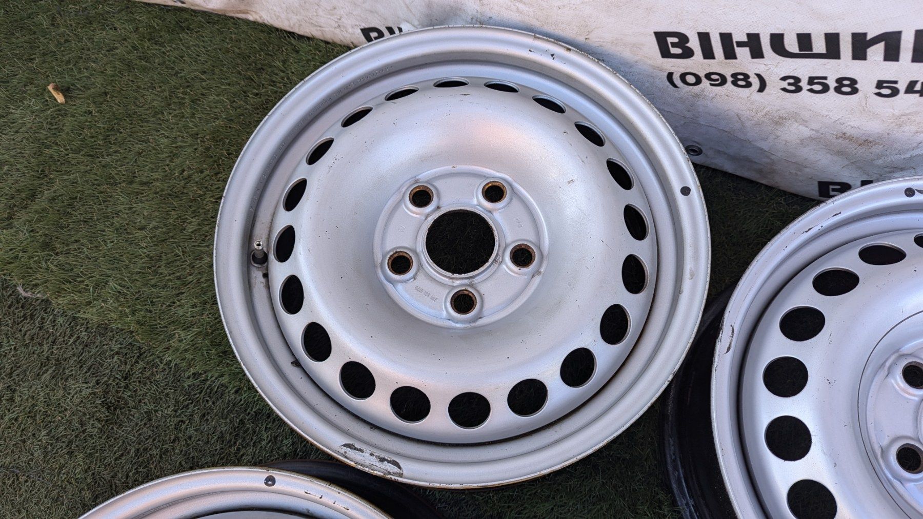 Диски металеві R 16 5/120 6.5J Volkswagen T5 Т6. Фольксваген Т 5.