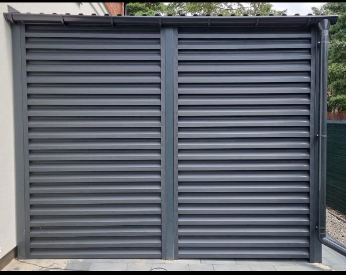 Zabudowa tarasu kosza śmietnika garażu CARPORT