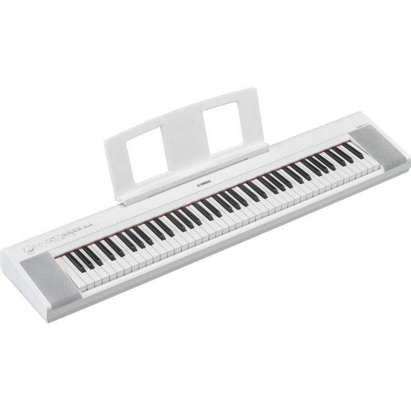 Yamaha Piaggero NP-35 B - pianino cyfrowe 76 klawiszy BK lub WH