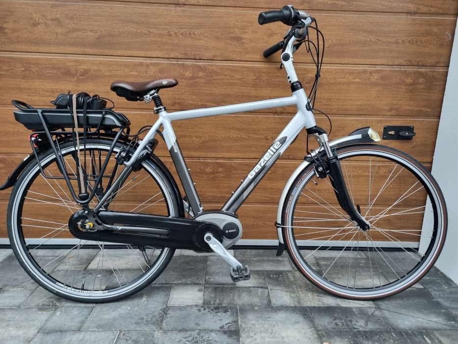 Rower elektryczny holenderski Gazelle Orange C7  Bosch  Magura