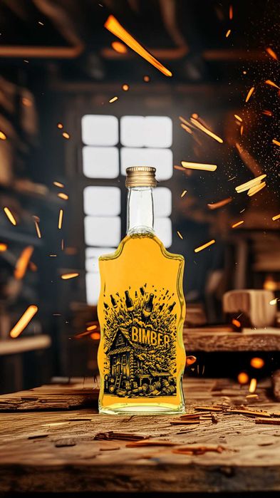 Zestaw 20 sztuk Butelka Warta 500 ml z nadrukiem Stara Bimbrownia