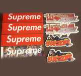 Naklejki wlepy supreme assc bape palace