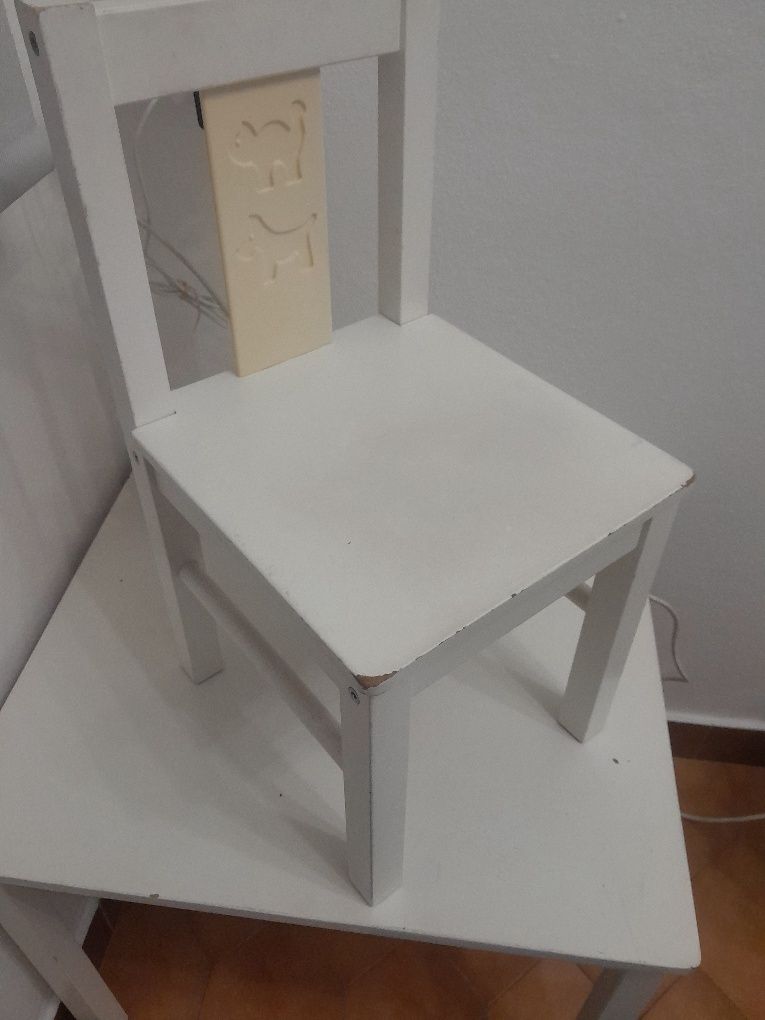 Mesa   criança cor branca ikea