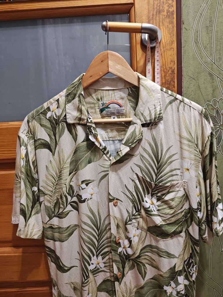 Koszula hawajska made in Honolulu USA size M paradise found