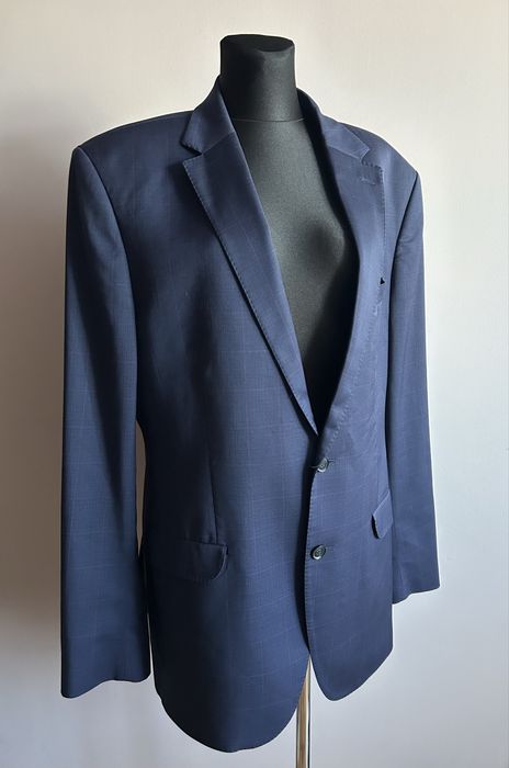 Wełniana elegancka męska marynarka Vistula super slim 2xl 56