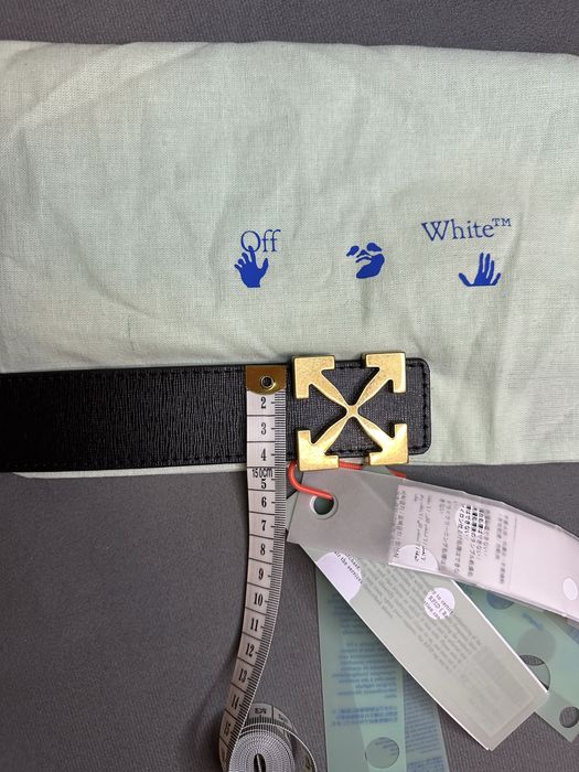 Nowy oryginalny pasek Off-White arrow damski S/M