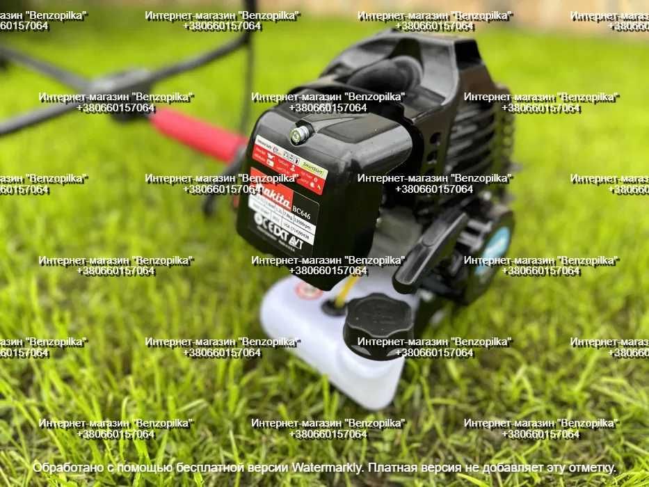 НАЙПОТУЖНІША! Бензокоса Makita BC 646 BLACK (5.8 кВт) мотокоса тример