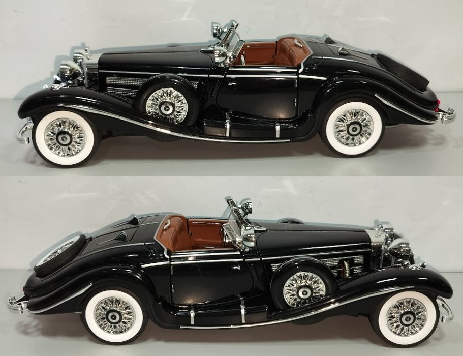 Mercedes-Benz 500K кабриолет модель 1:18 фирма OK Металл звук свет