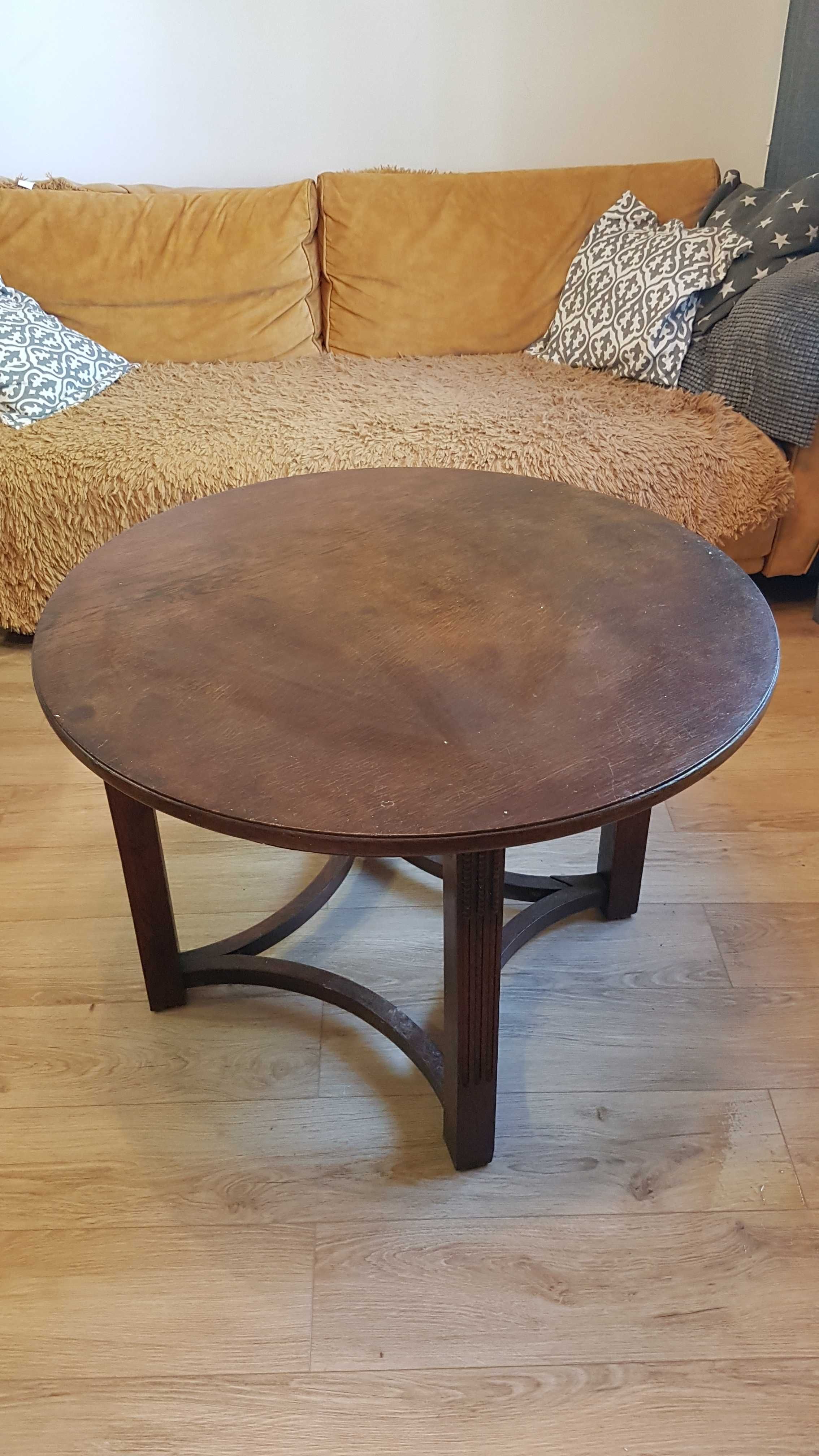 Stół i fotel do małej renowacji