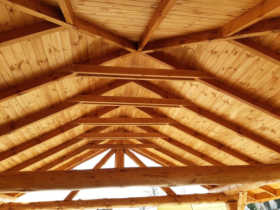 Wiata garażowa altana