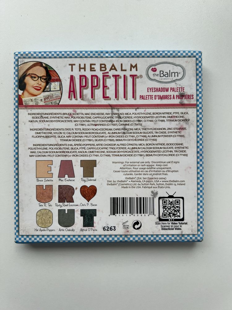 The Balm Appetit Paleta 9 cieni