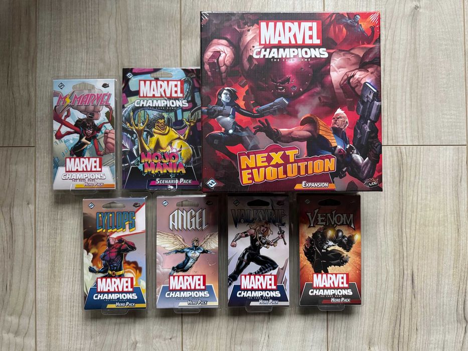 Marvel Champions Next Evolution, Cyclops, Valkyrie i inne