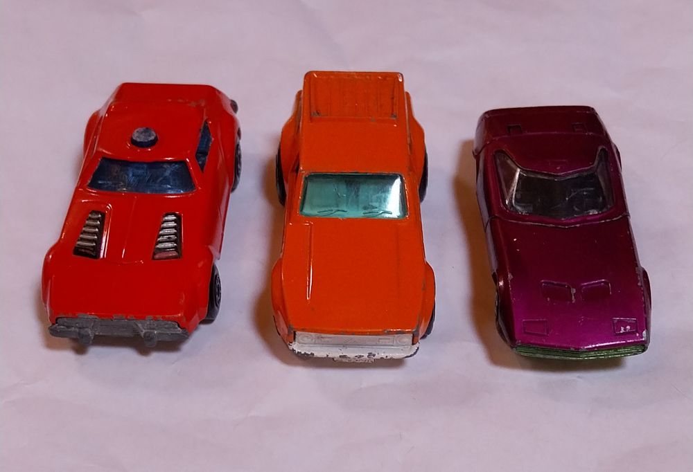 3 miniaturas antigas Matchbox