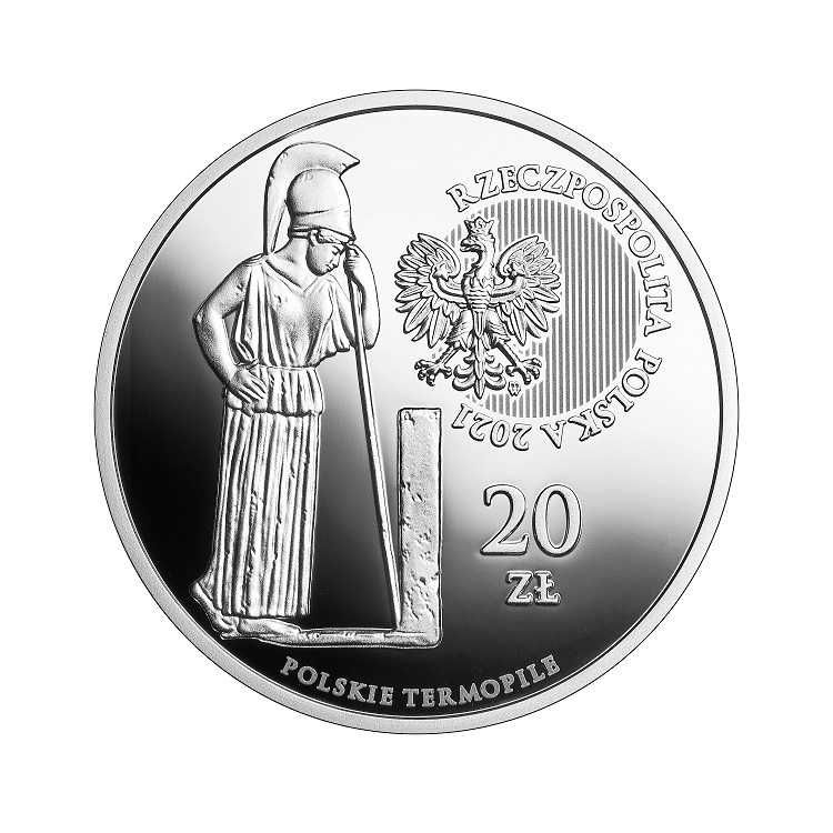 20 zł Polskie Termopile – Dytiatyn + foldery jęz. pol. i ang.