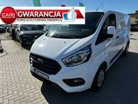 Ford Transit Custom LONG  L2 2.0 diesel 130KM 3-osobowy Gwarancja Zamiana Zarejestrowany F. VAT