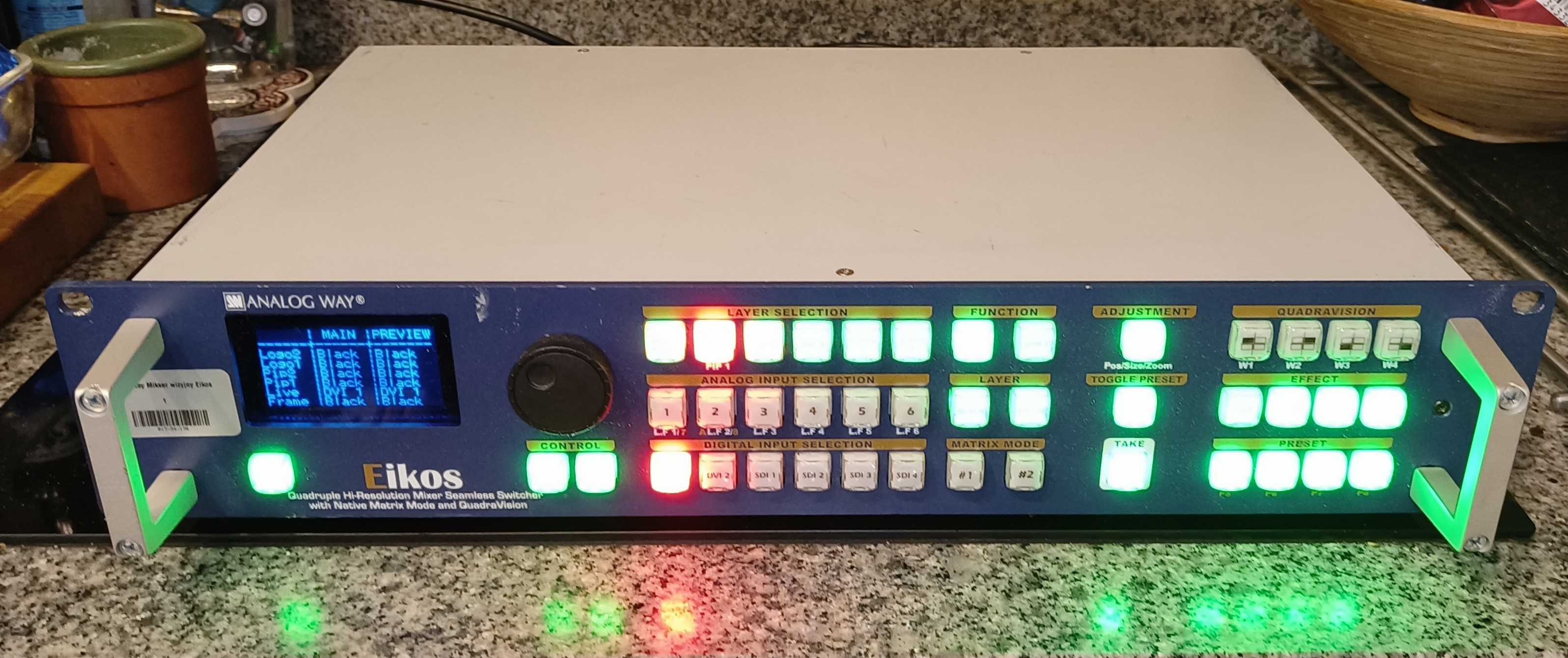 Analog Way Eikos EKS500 Wielowarstwowy mikser HR