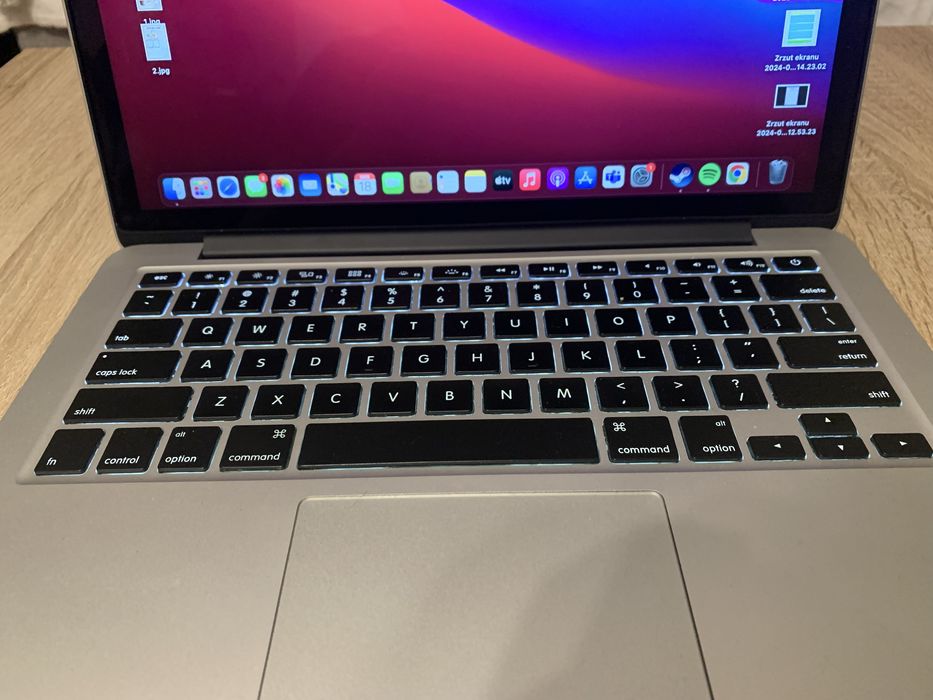 Apple Macbook Pro A1502 Intel I5 500gb ssd 8gb ram
